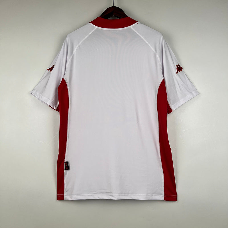 Roma Auswärtstrikot Weiß 2001/02