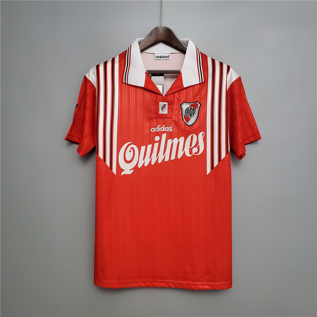 River Plate Auswärtstrikot Rot 1995/96