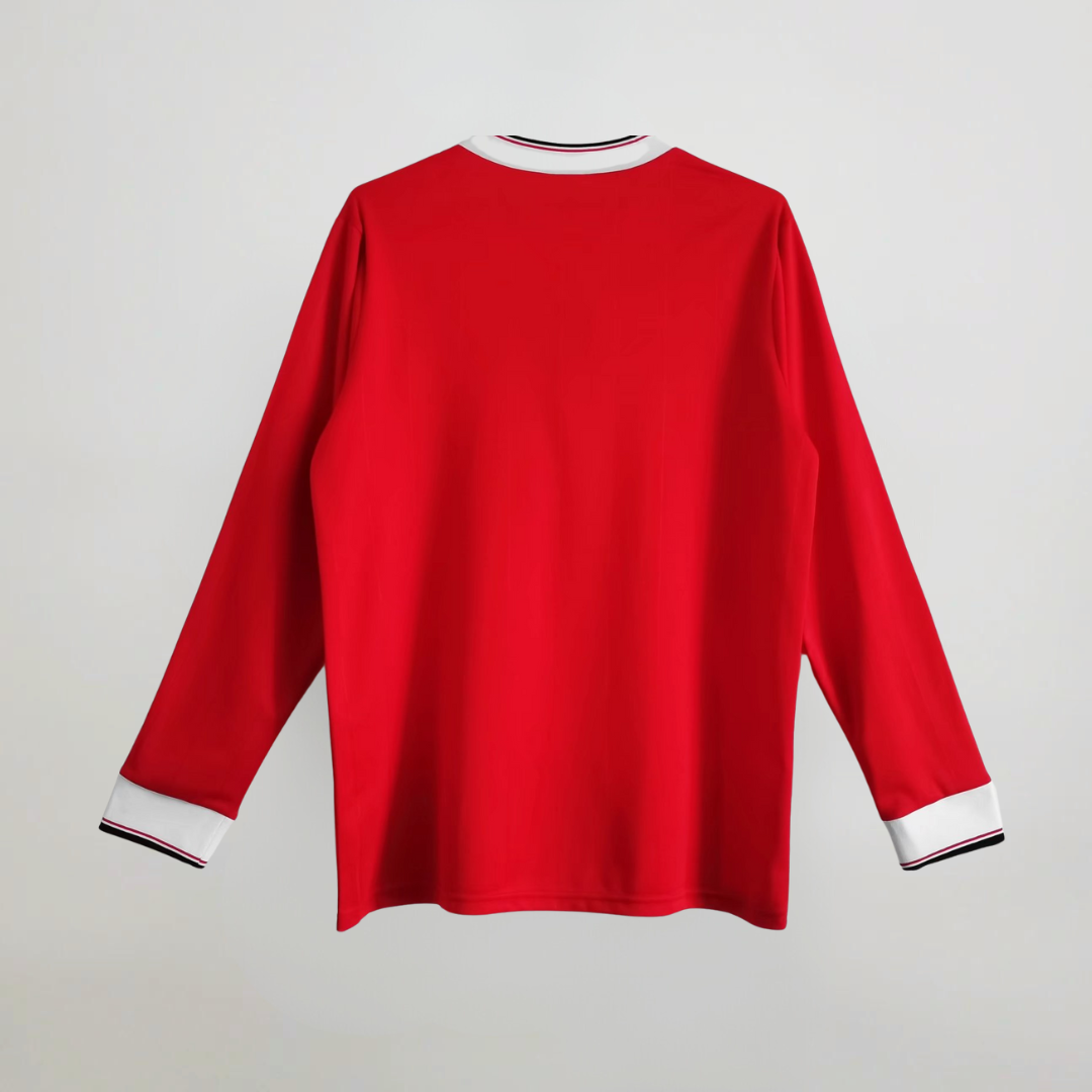 Man. United Heim-Langarmtrikot 1982/1983