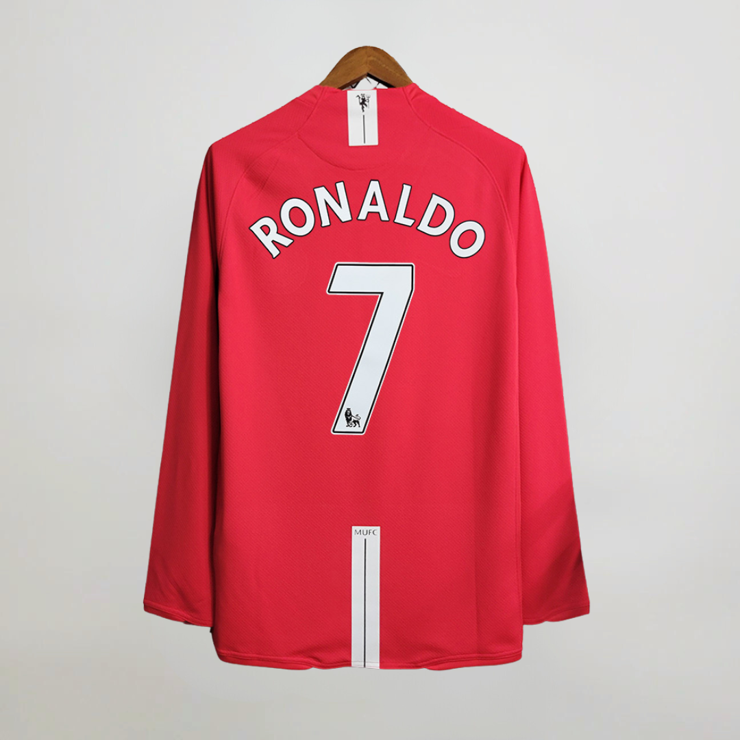 Man. United Heim-Langarmtrikot Champions League 2008/09