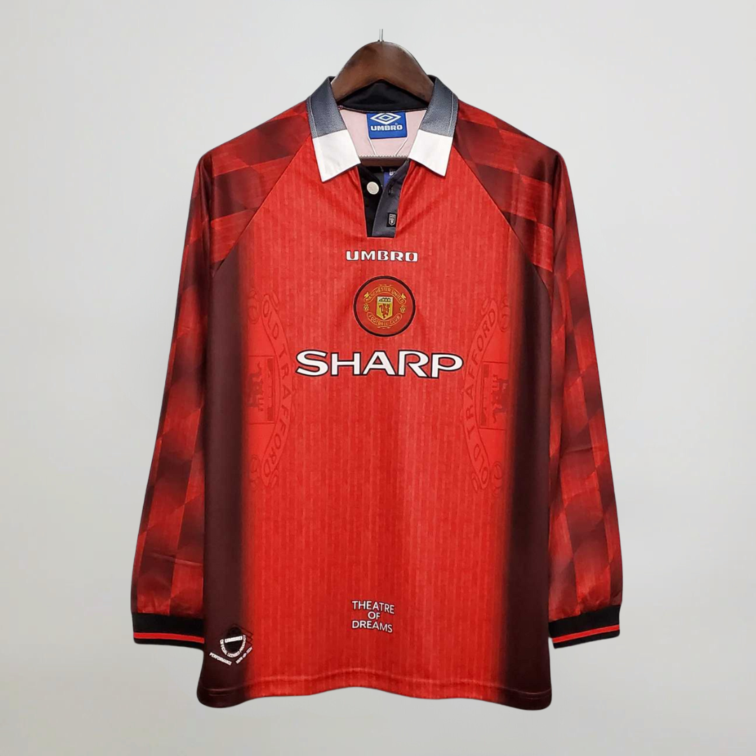 Man. United Heim-Langarmtrikot 1996/1997