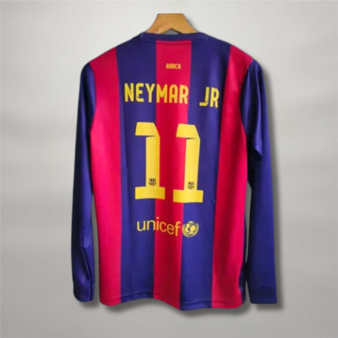 Neymar Barcelona Heim-Langarmtrikot 2014/15