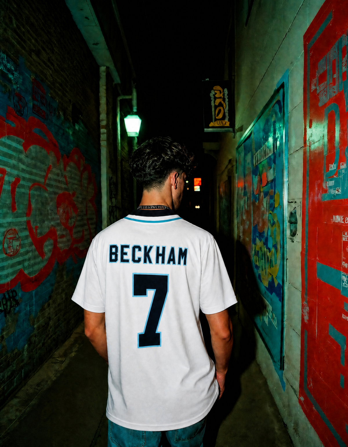 Beckham England Heimtrikot 1996