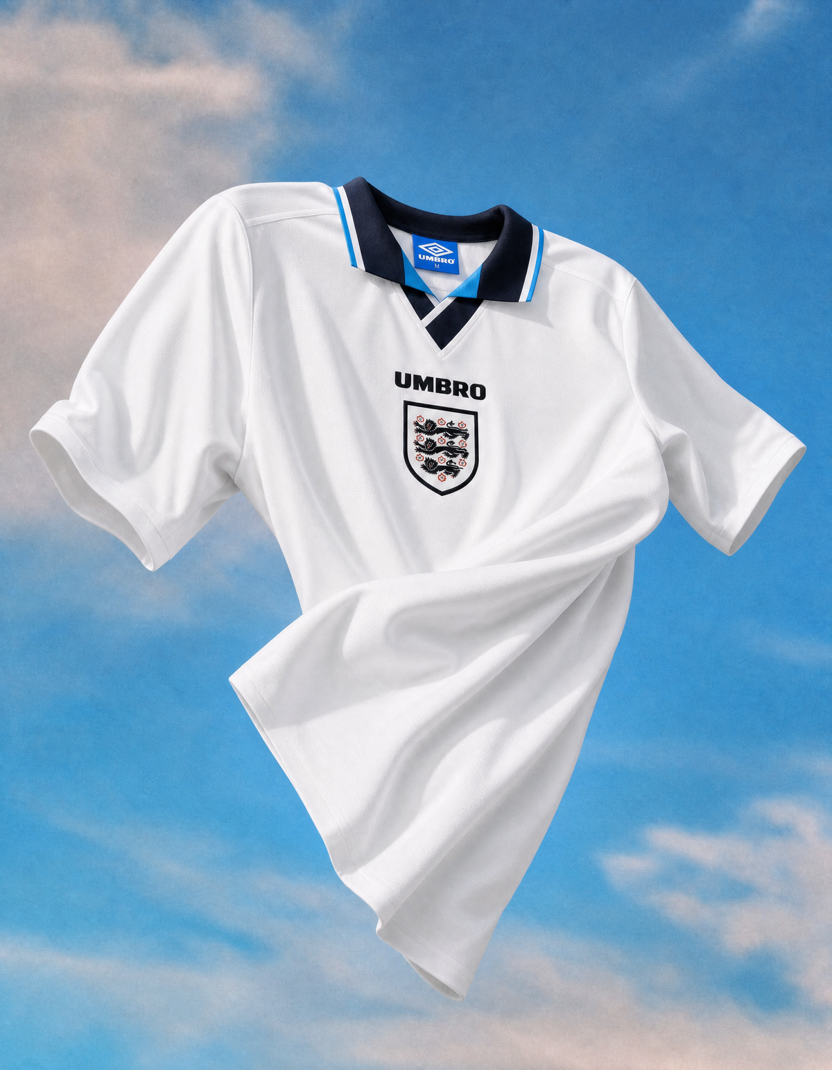 Beckham England Heimtrikot 1996