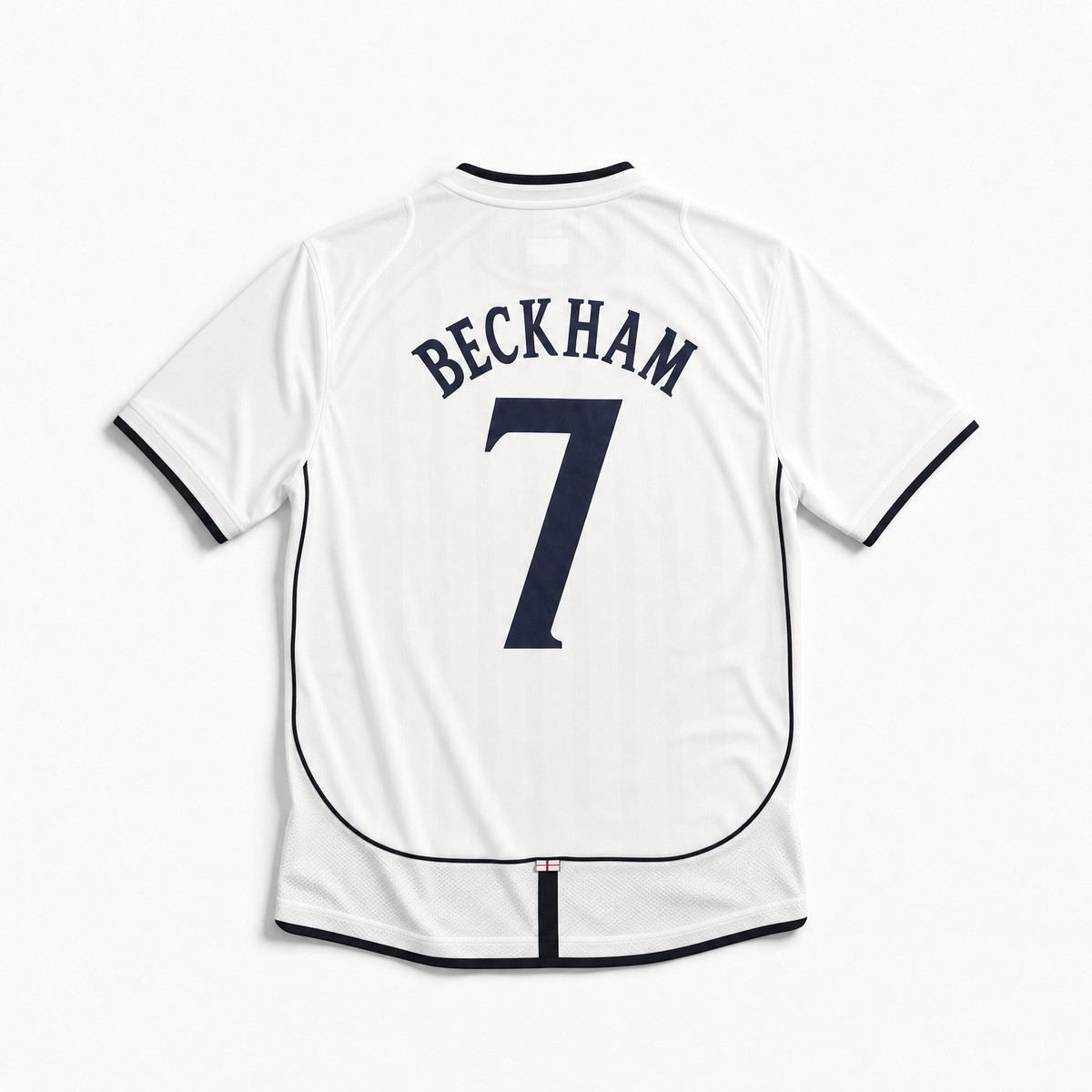 Beckham England Heimtrikot 2002
