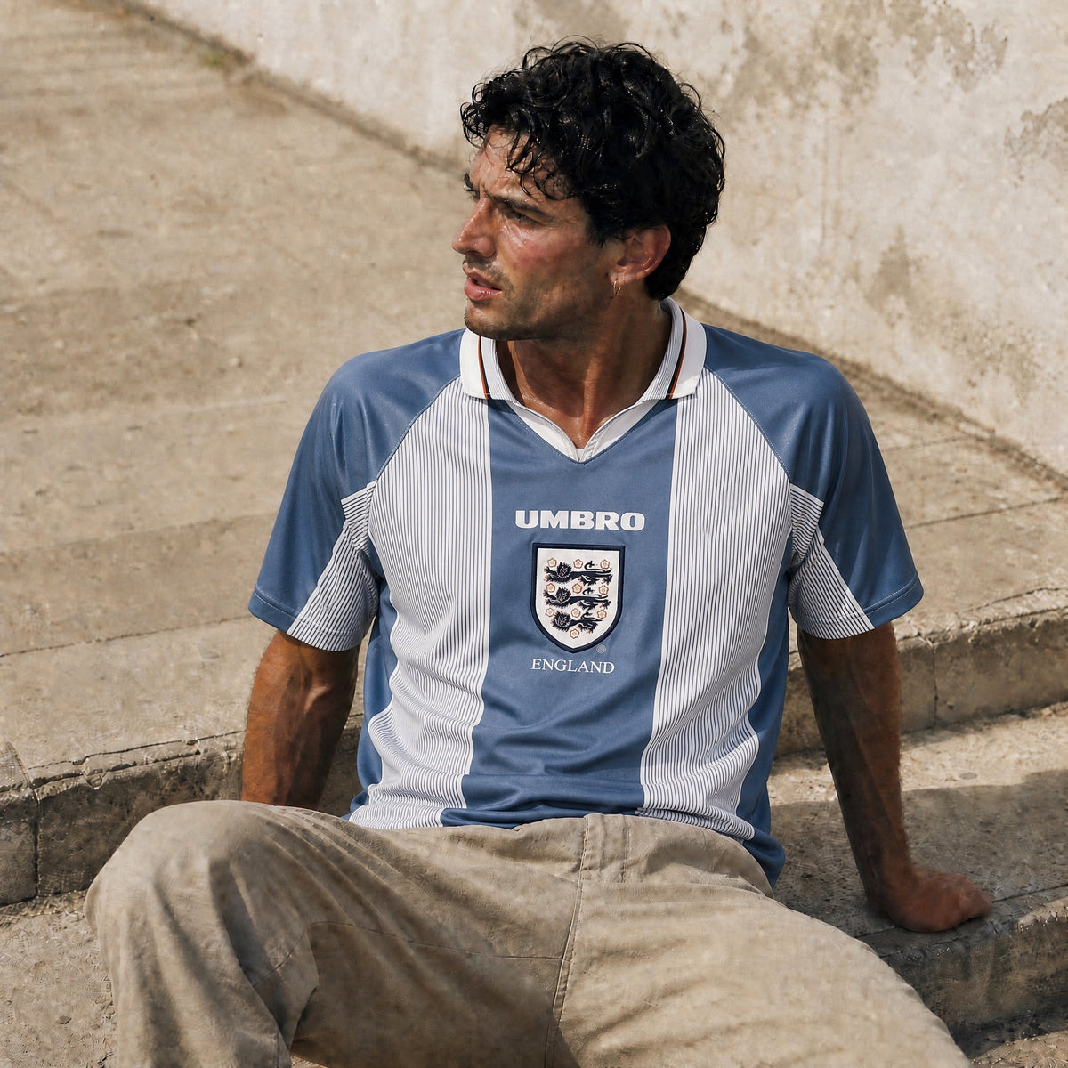 Beckham England Auswärtstrikot 1996
