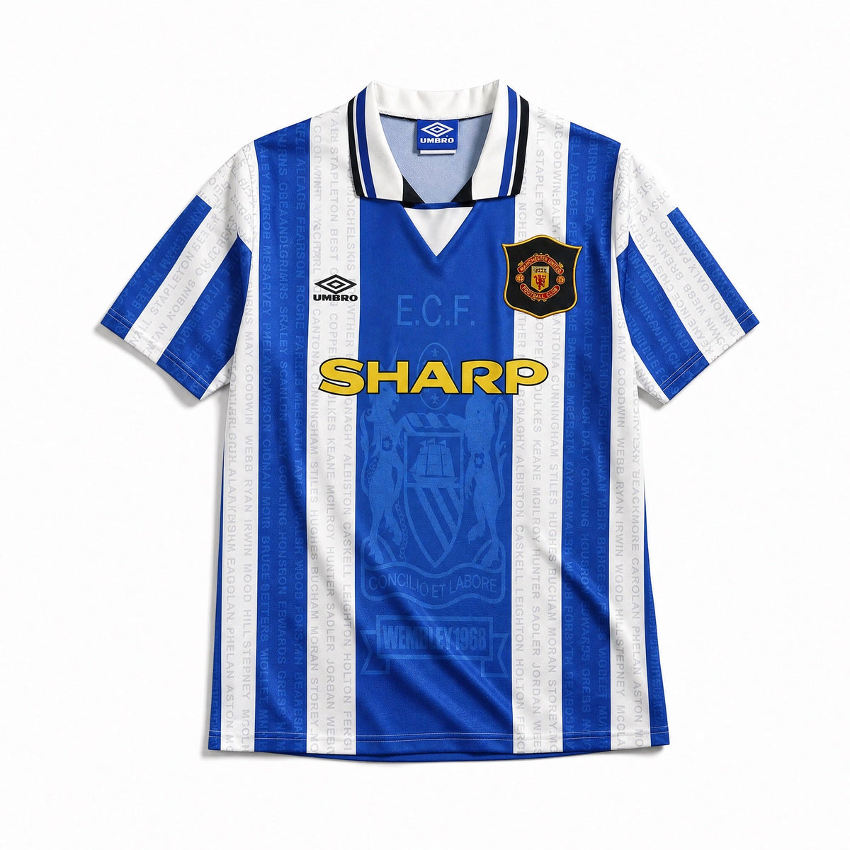 Beckham Man. United Auswärtstrikot 1994/95
