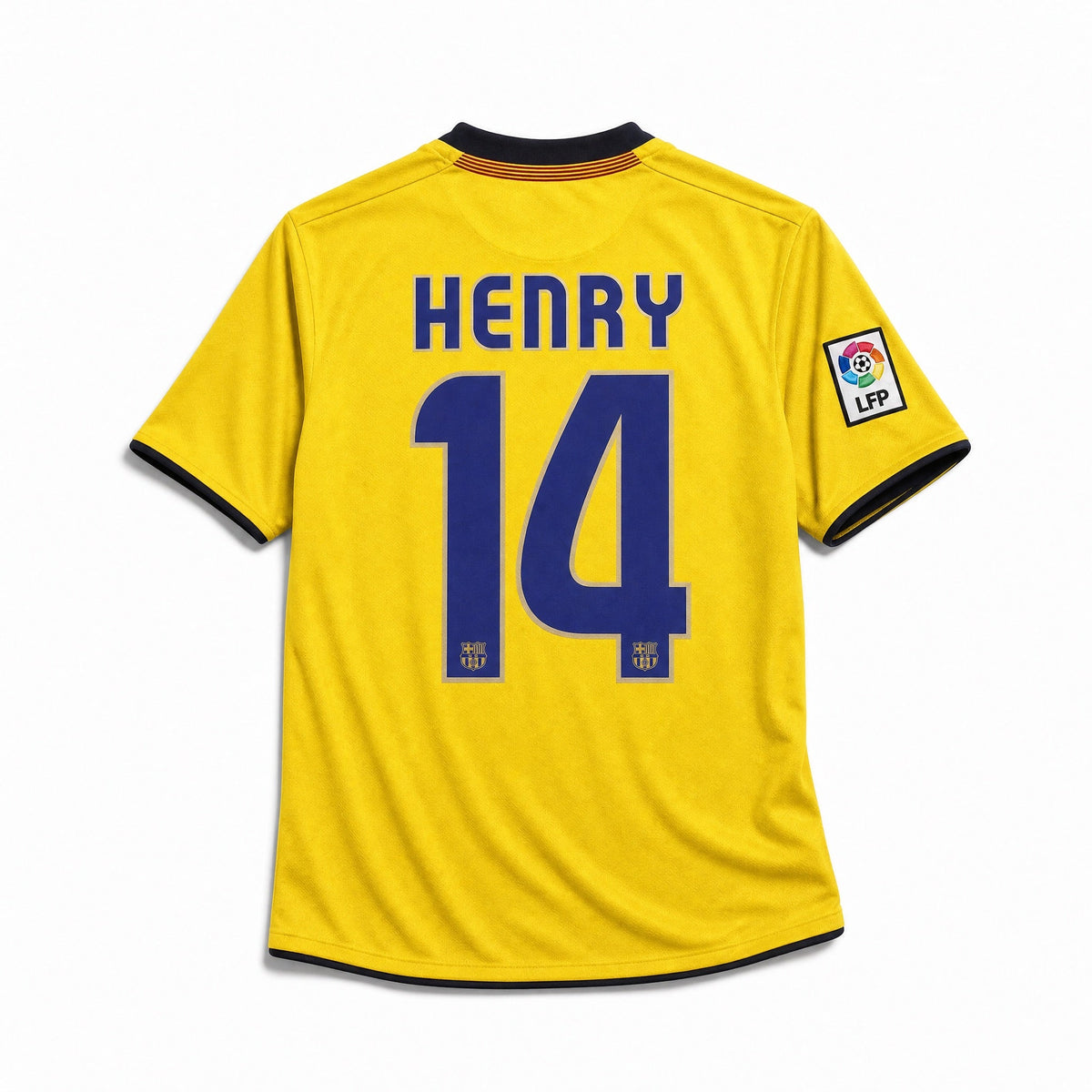 Henry Barcelona Auswärtstrikot 2008/09