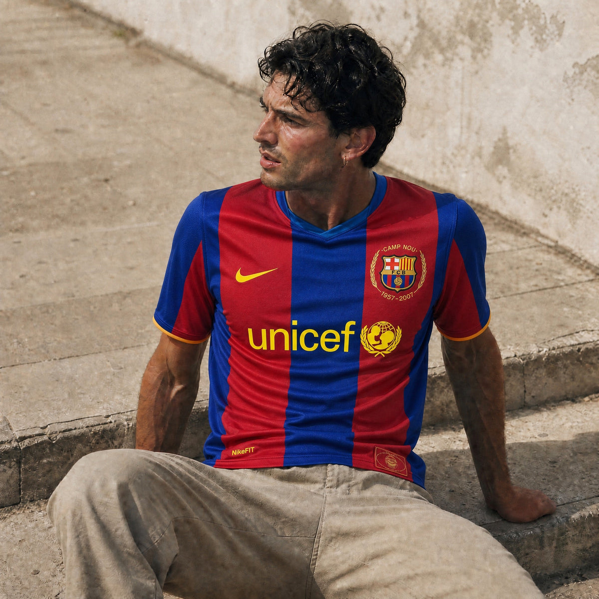 Henry Barcelona Heimtrikot 2007/08