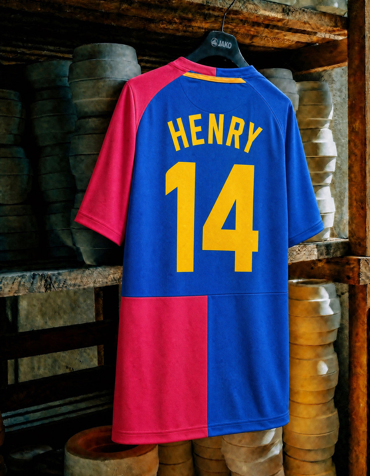 Henry Barcelona Heimtrikot 2008/09