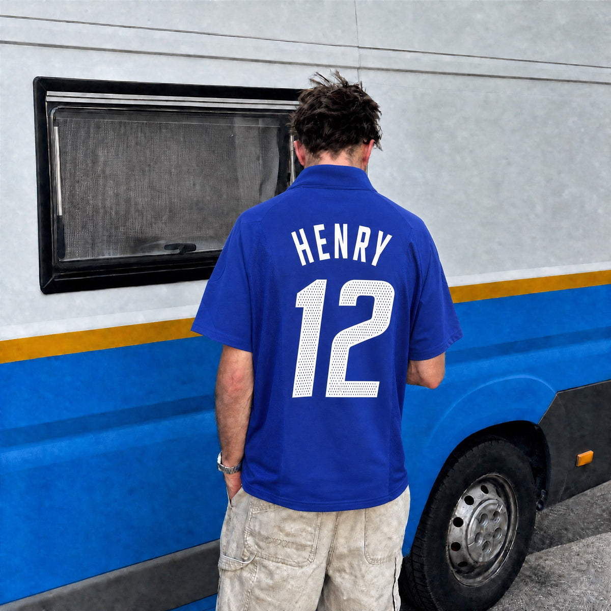 Henry Frankreich Heimtrikot 2002