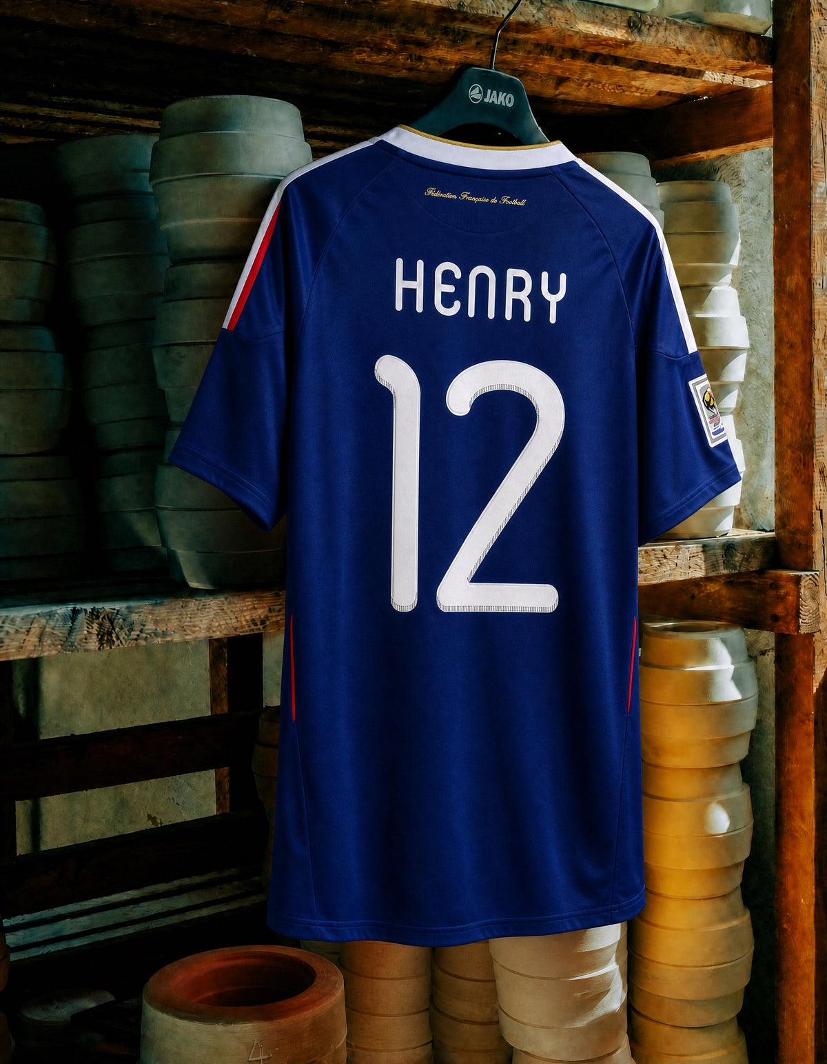 Henry Frankreich Heimtrikot 2010