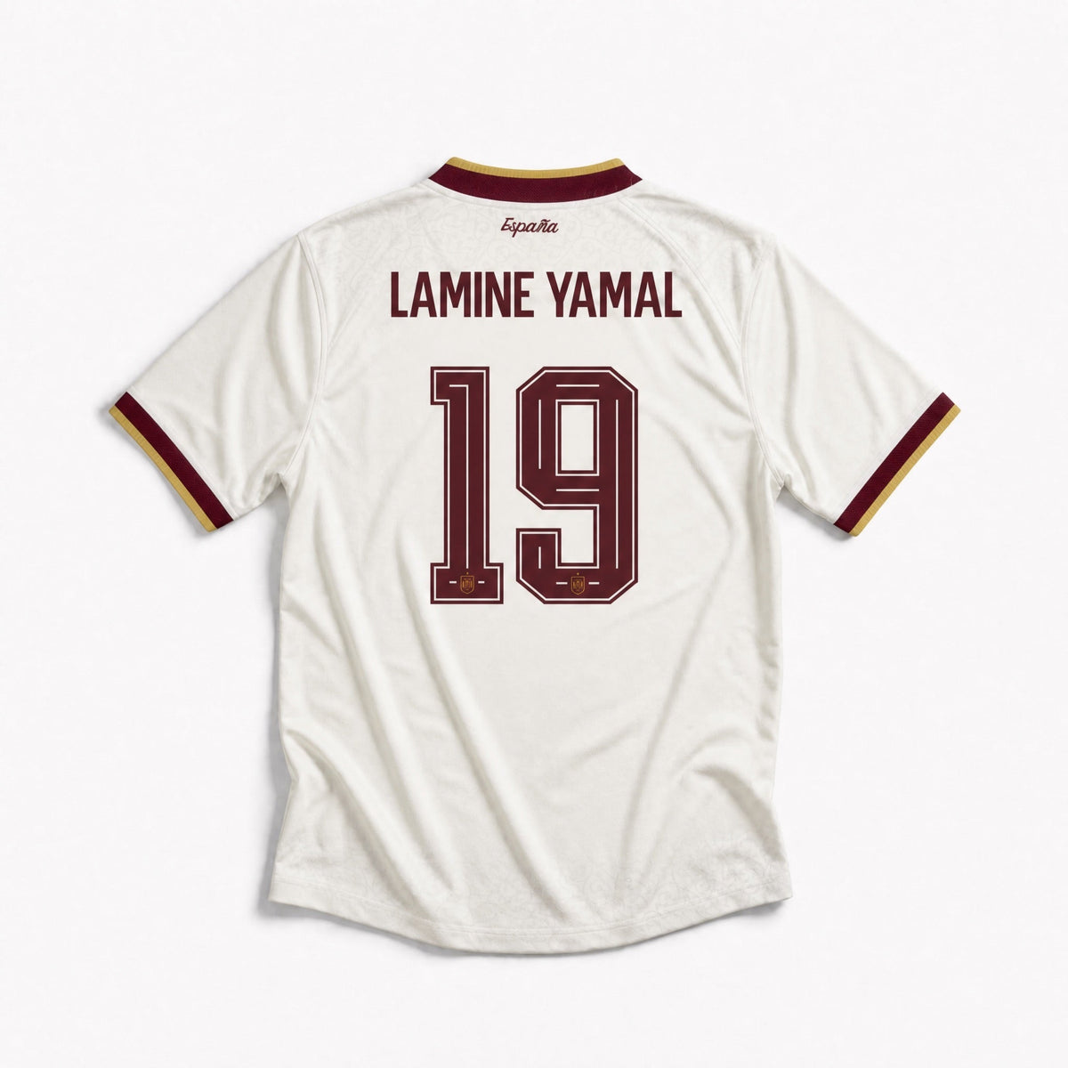 Lamine Yamal Spanien Auswärtstrikot WM 2026 Winner (2 Stars)