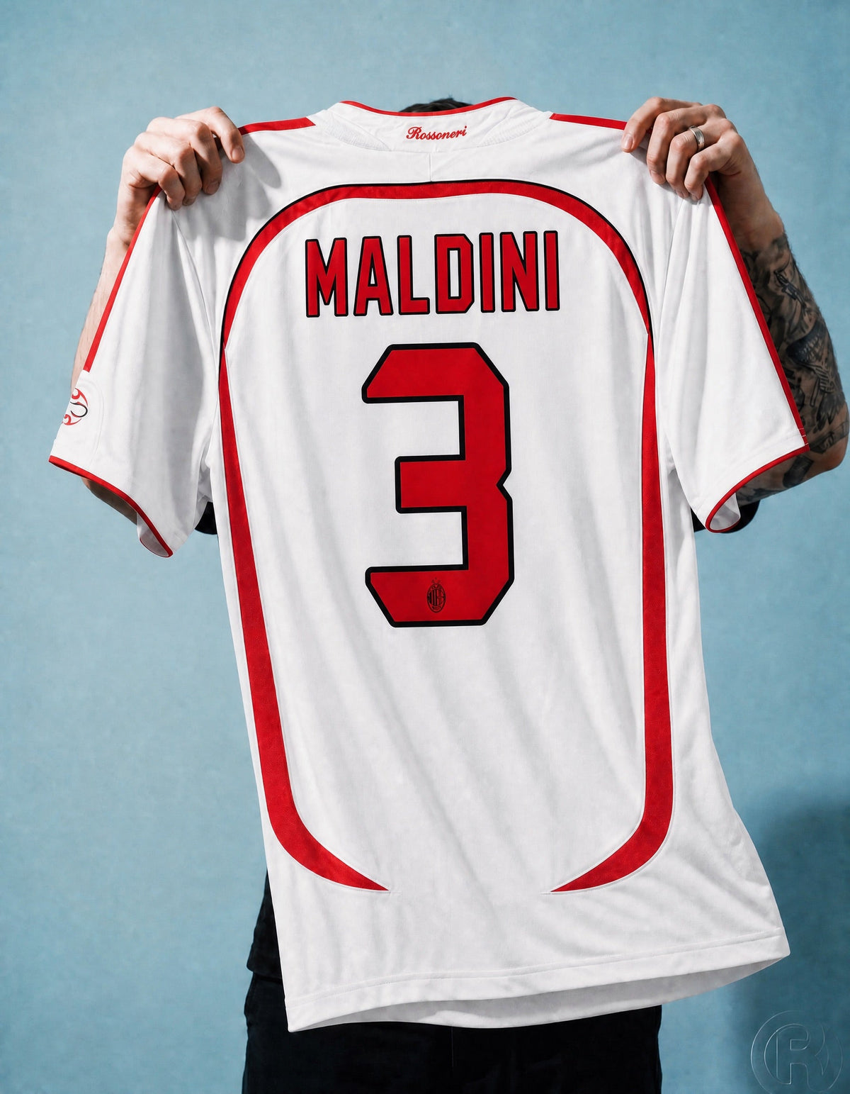 Maldini AC Milan Auswärtstrikot 2006/07