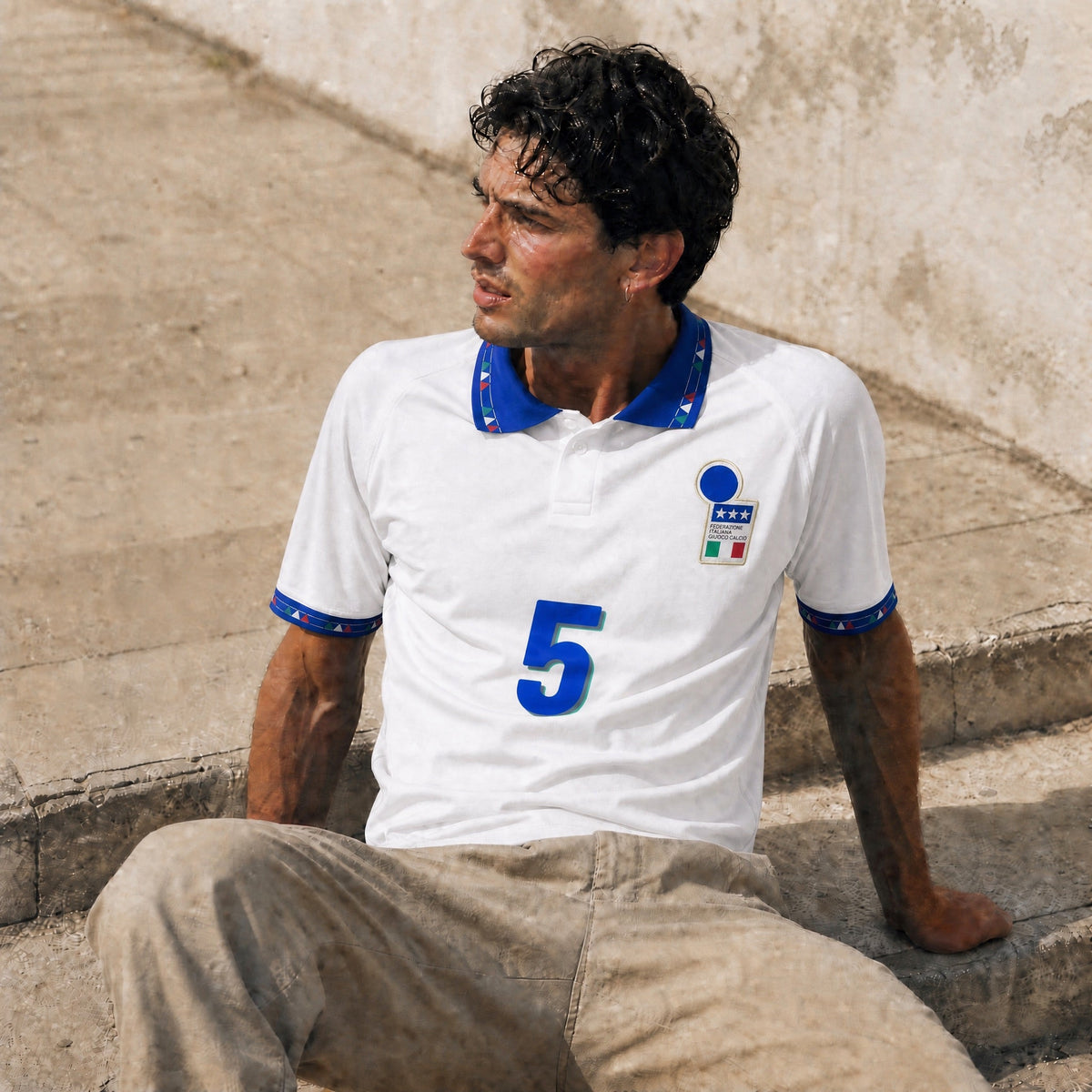 Maldini Italien Auswärtstrikot 1994