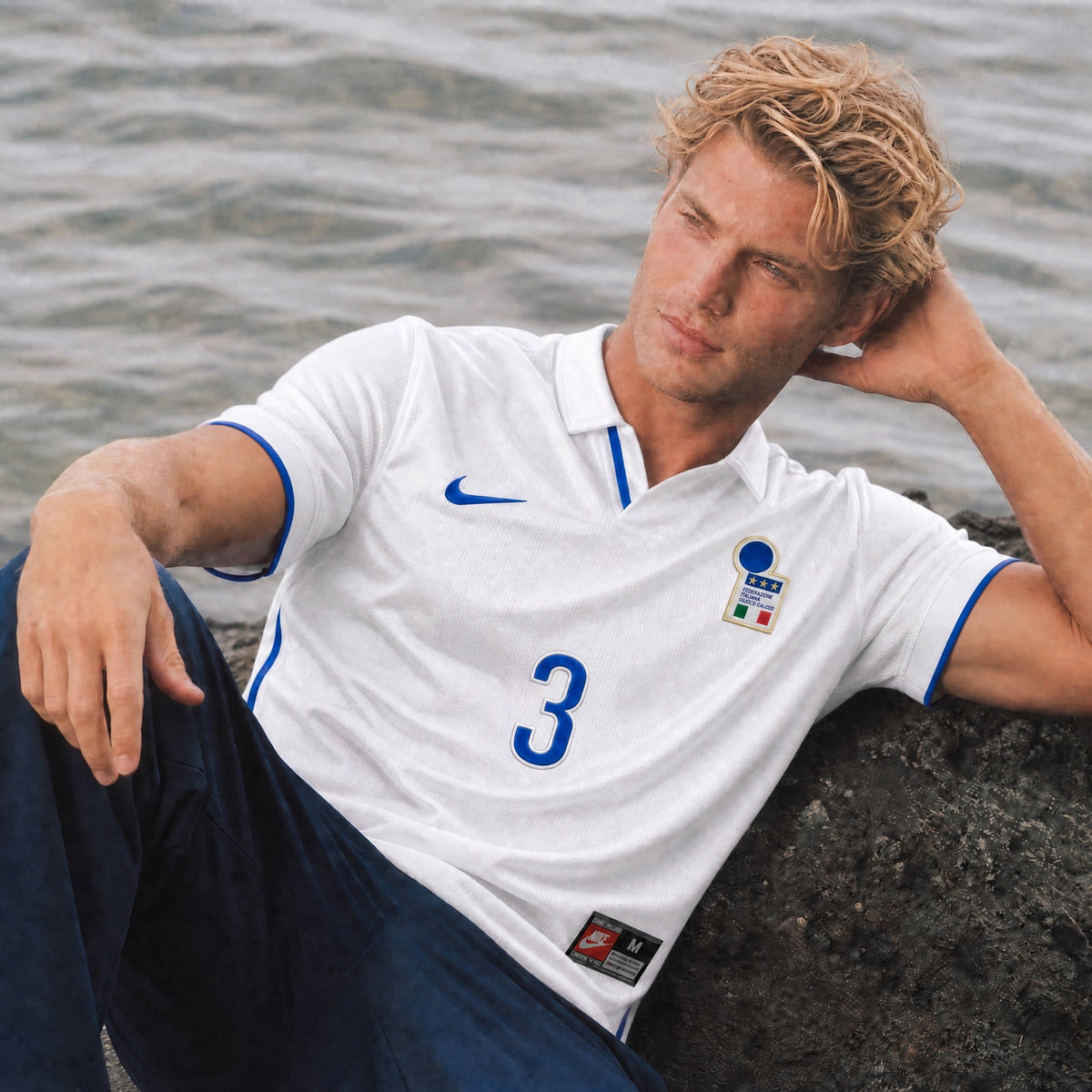 Maldini Italien Auswärtstrikot 1999