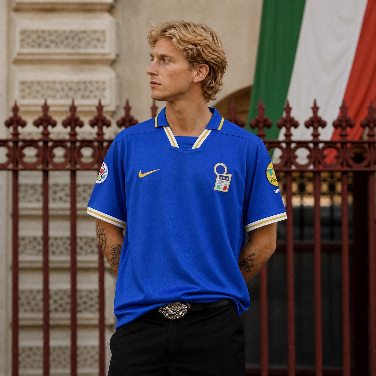 Maldini Italien Heimtrikot 1996