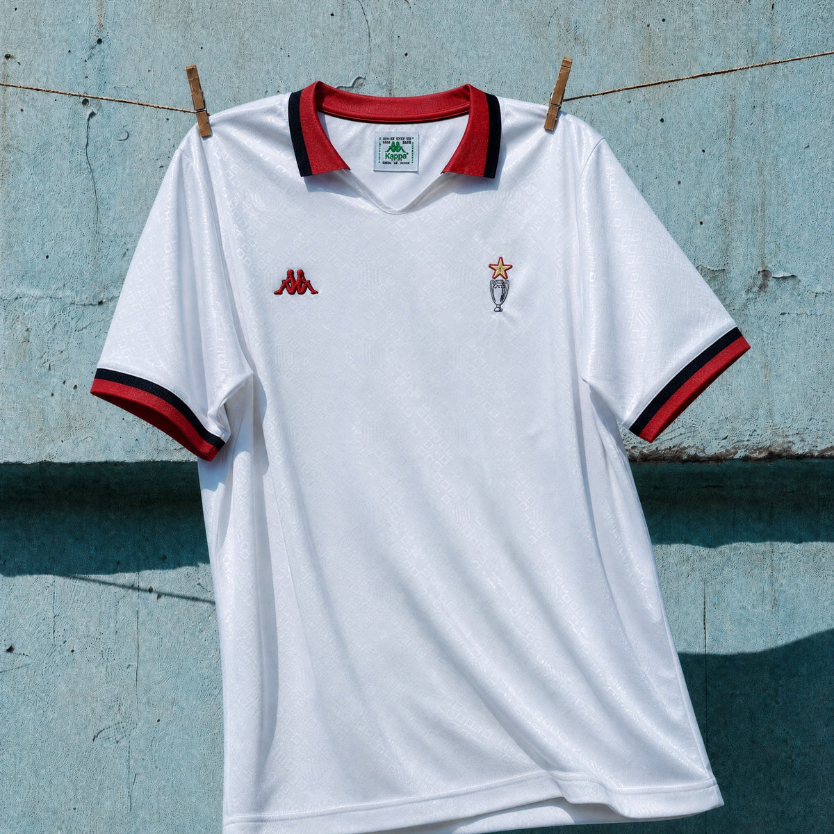 Maldini Milan Auswärtstrikot 1989/90