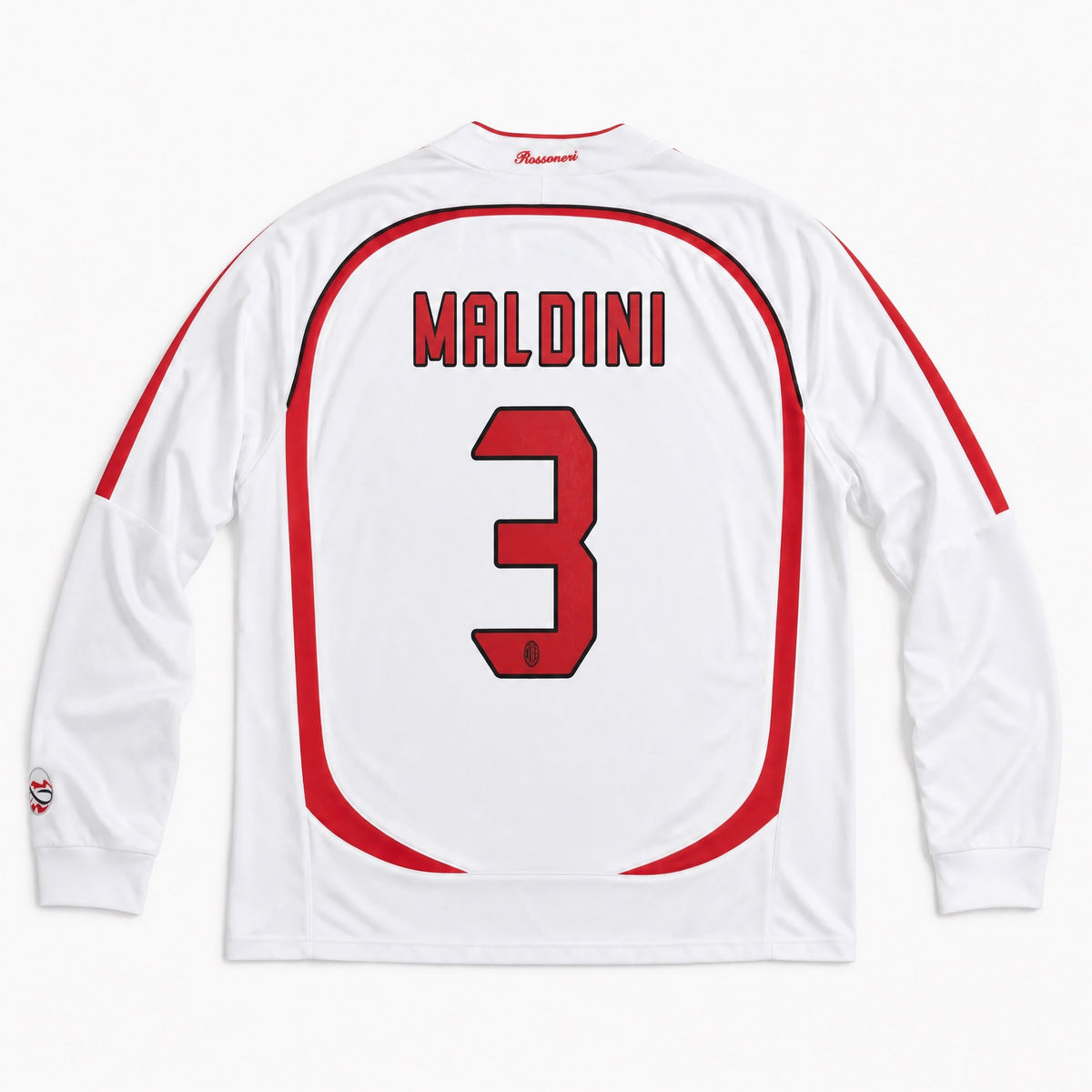 Maldini Milan Auswärts-Langarmtrikot 2006/07