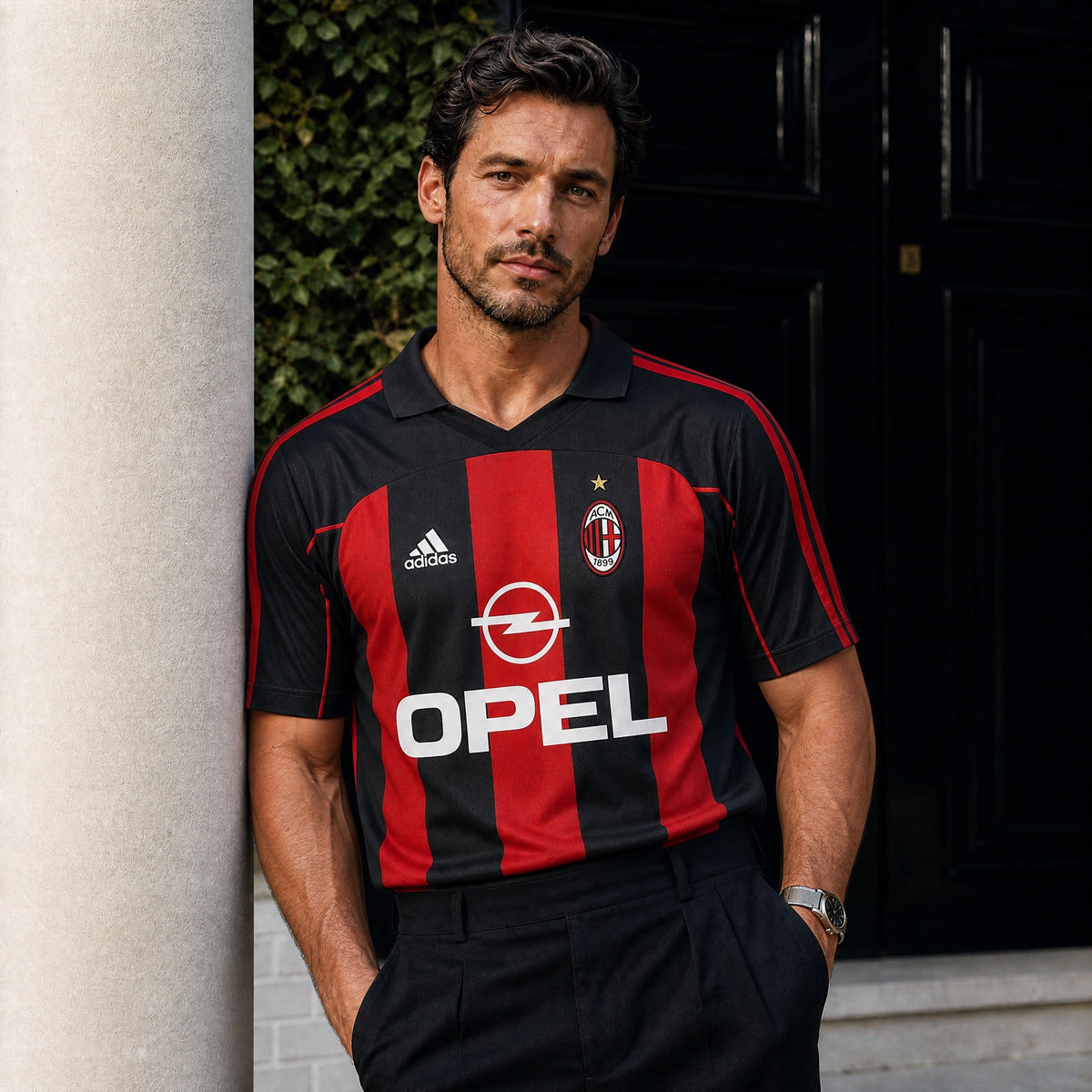 Maldini Milan Heimtrikot 2000/01
