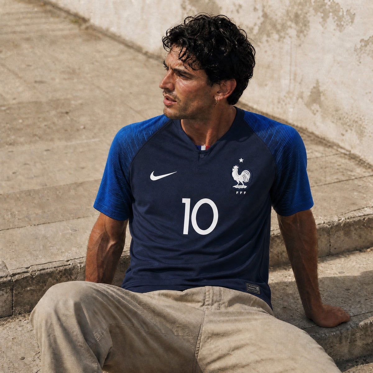 Mbappé Frankreich Heimtrikot 2018