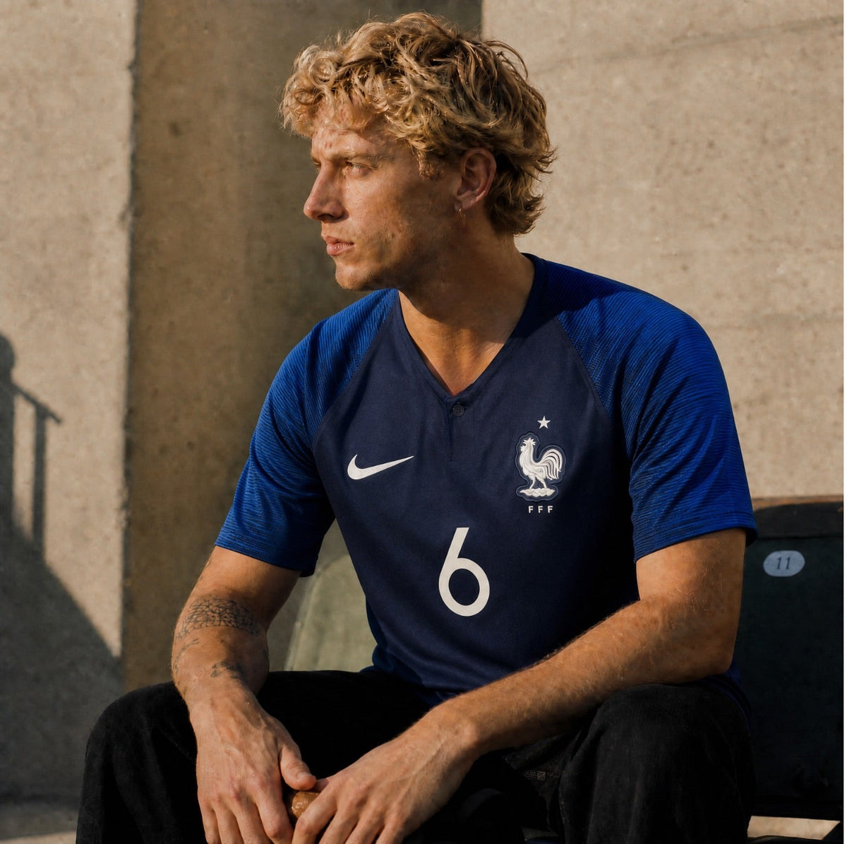 Pogba Frankreich Heimtrikot 2018
