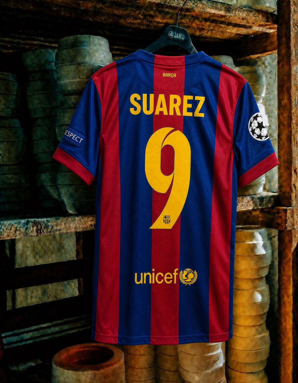 Suarez Barcelona Heimtrikot Champions-League-Finale 2014/15
