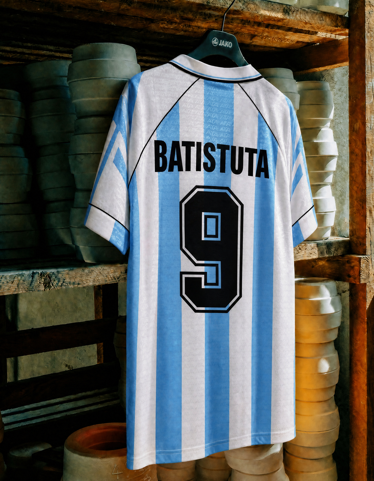 Batistuta Argentinien Heimtrikot 1994
