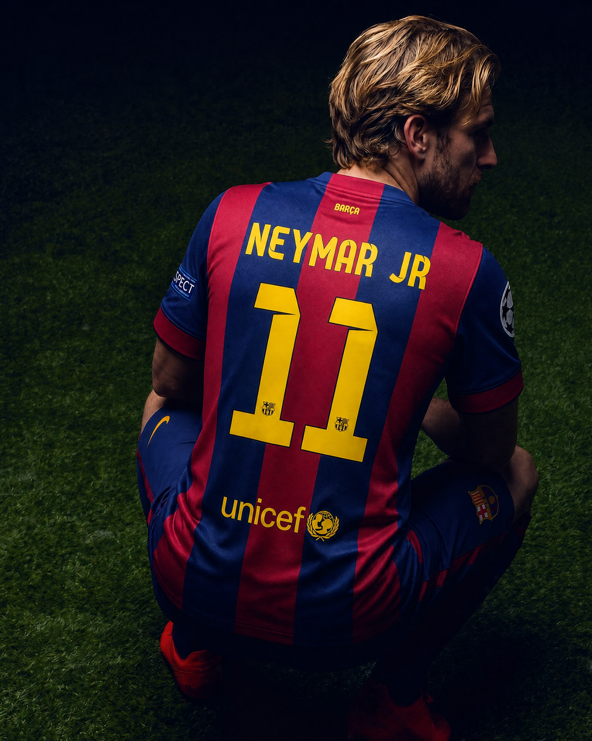 Barcelona Heimtrikot 2014/15 Champions-League-Finale
