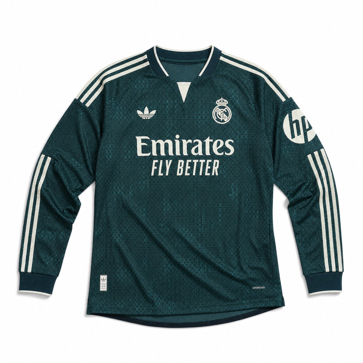 Real Madrid Auswärts-Langarmtrikot 2026/27