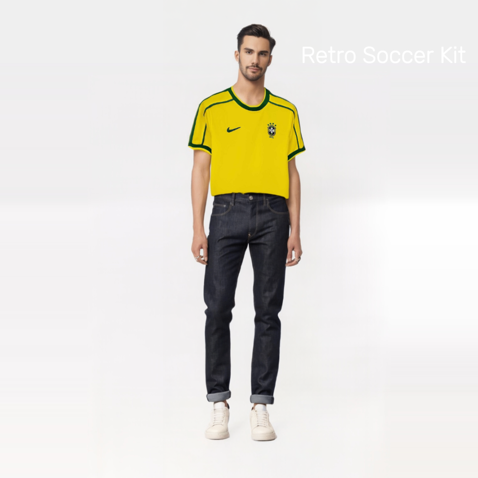 Brasilien Heimtrikot 1998