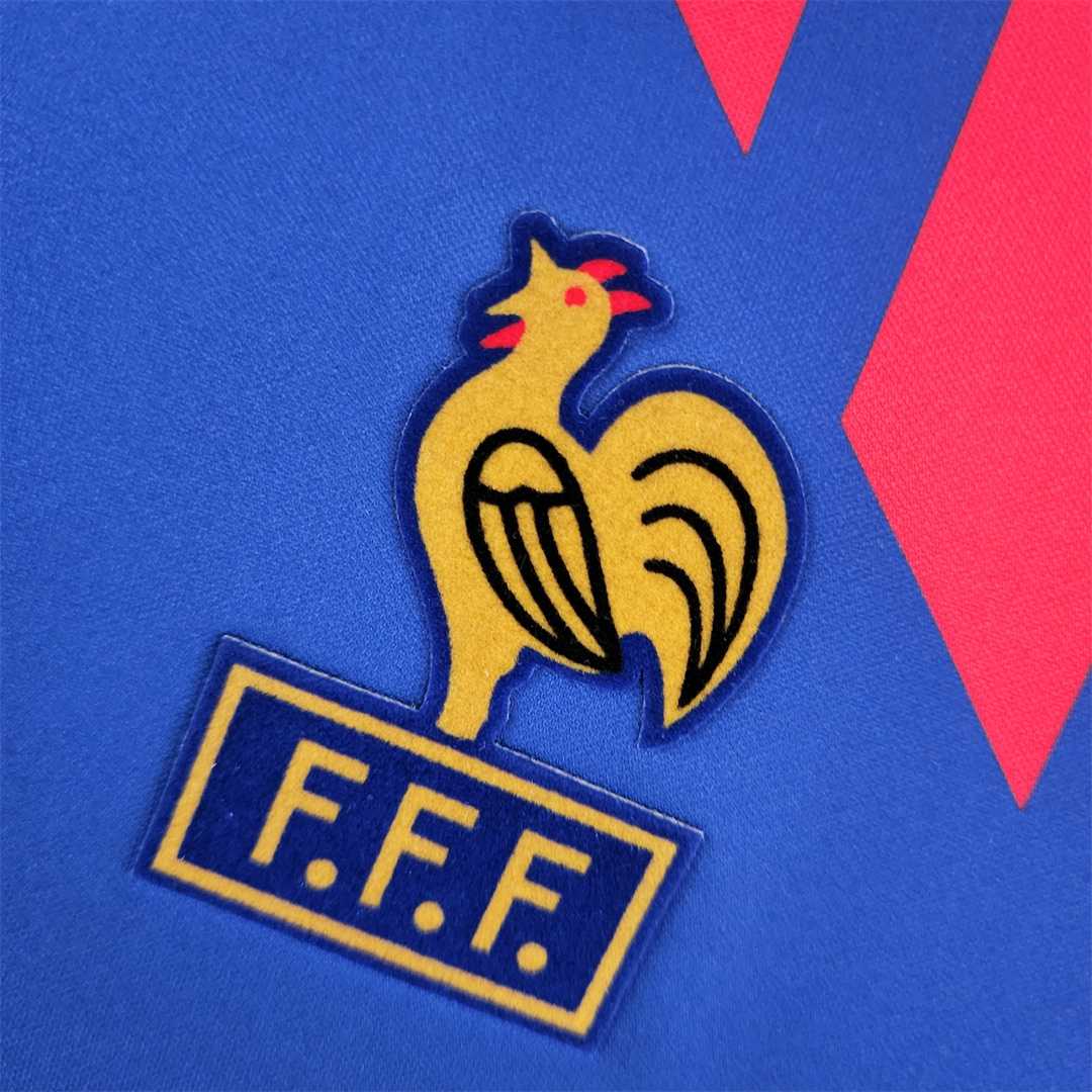 Frankreich Heimtrikot 1990