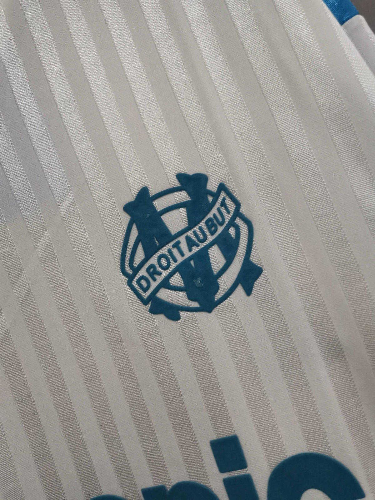 Marseille Heim-Langarmtrikot 1990/91