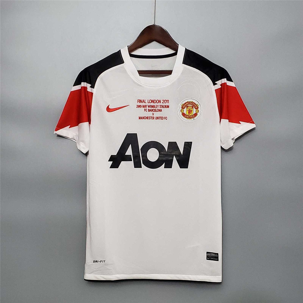 Man. United Auswärtstrikot Champions League 2010/11