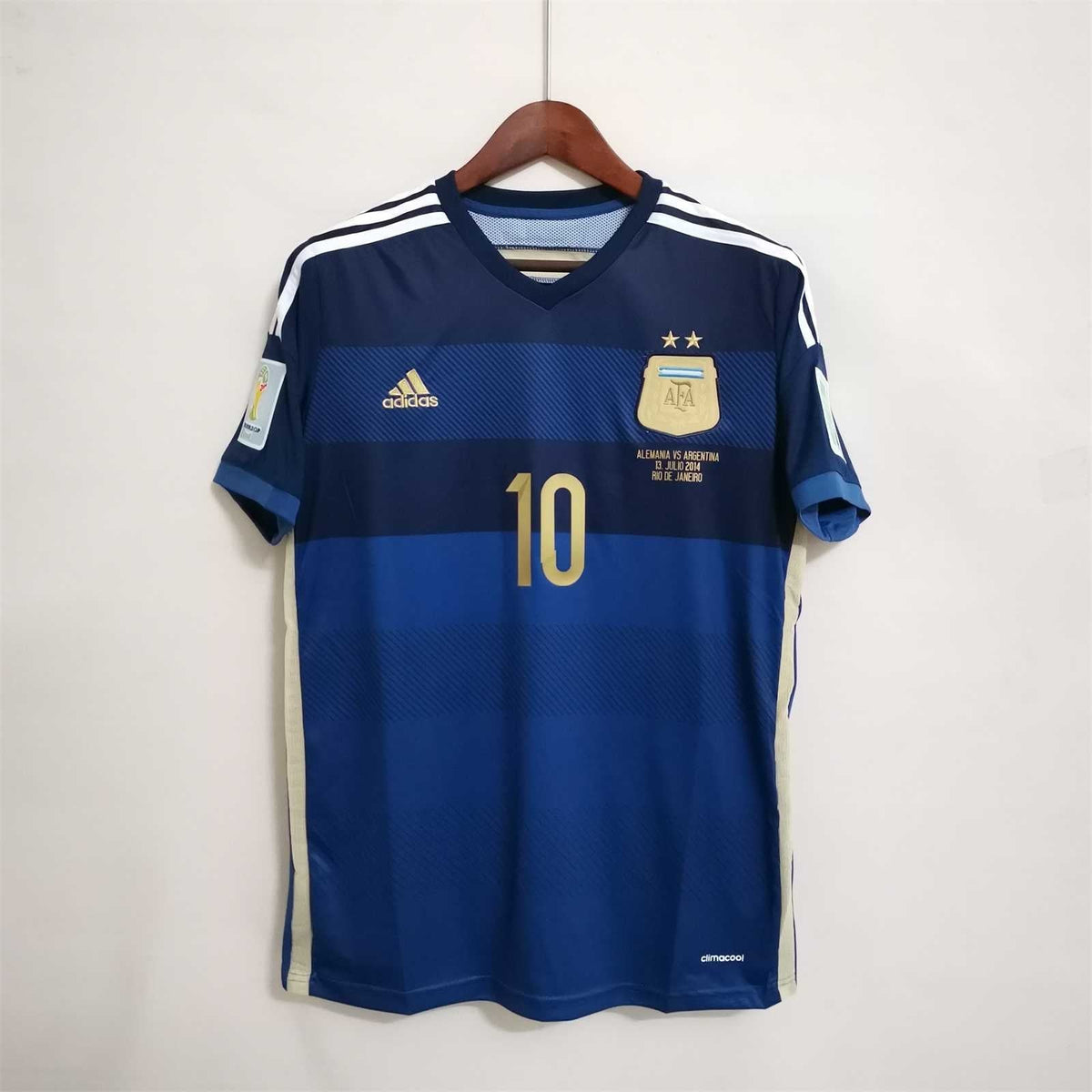 Argentinien Auswärtstrikot WM Final 2014