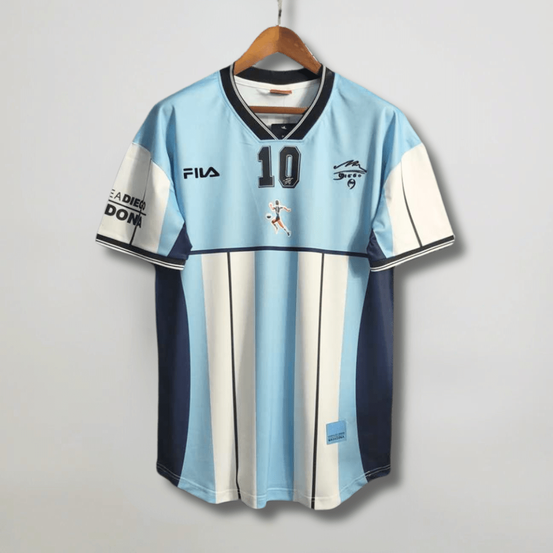 Argentinien Maradona Commemorative Trikot 2001
