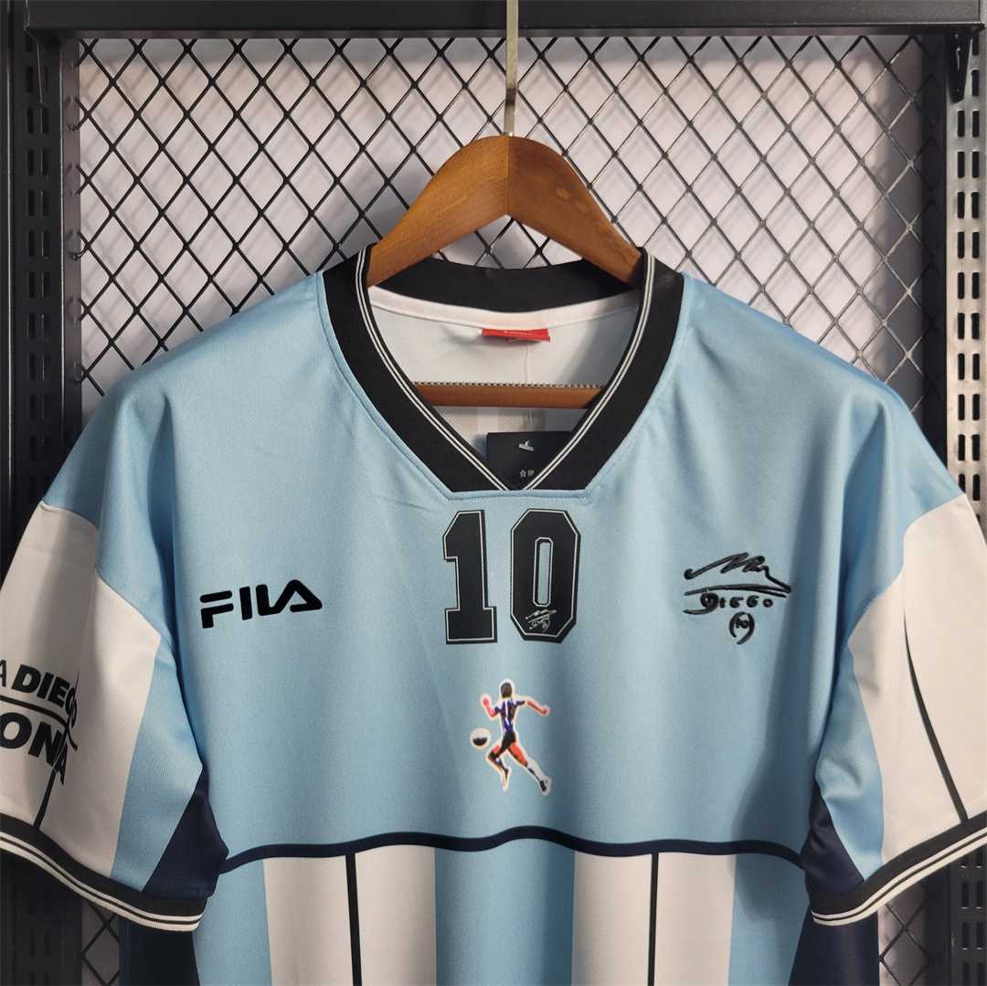 Argentinien Maradona Commemorative Trikot 2001