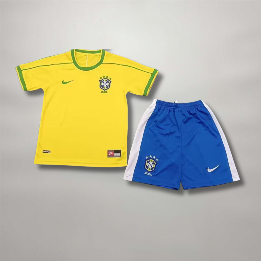 Brasilien Heimtrikot 1998 - KIDS