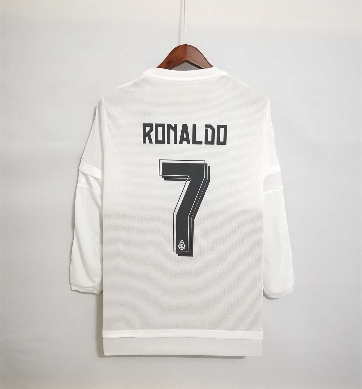 Real Madrid Heim-Langarmtrikot Weiß 2015/16