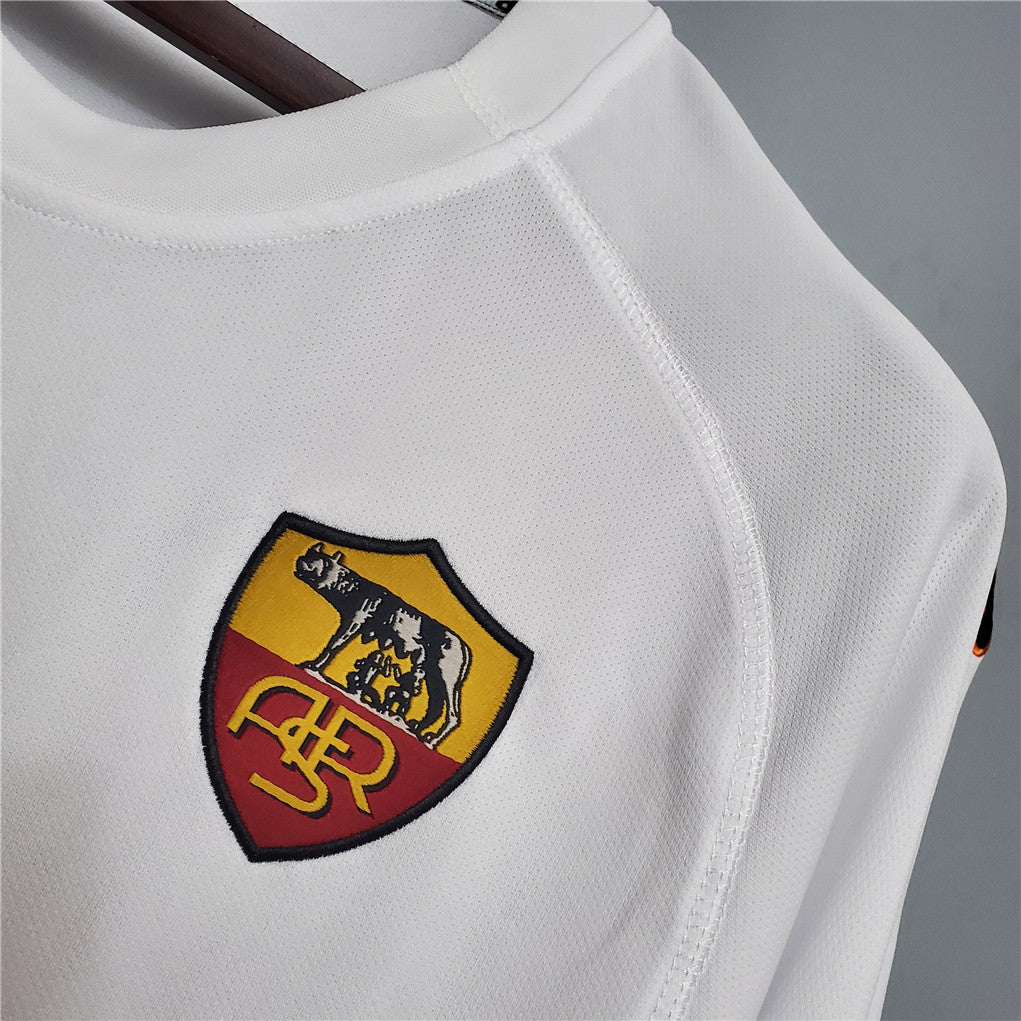 Roma Auswärtstrikot Weiß 2000/01