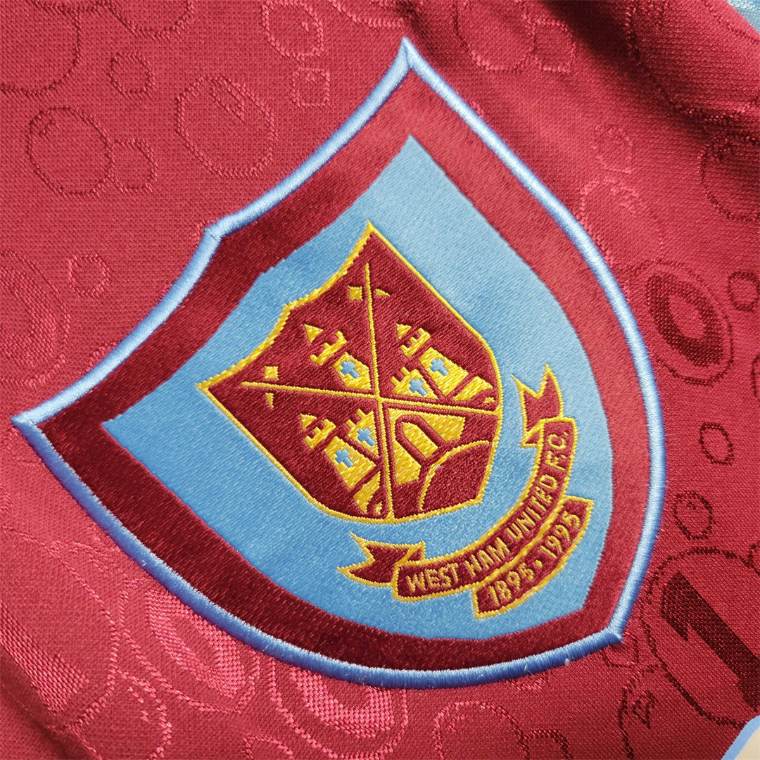 West Ham Heimtrikot 1995/96