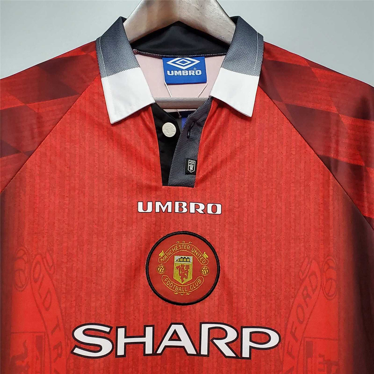 Man. United Heim-Langarmtrikot 1996/1997