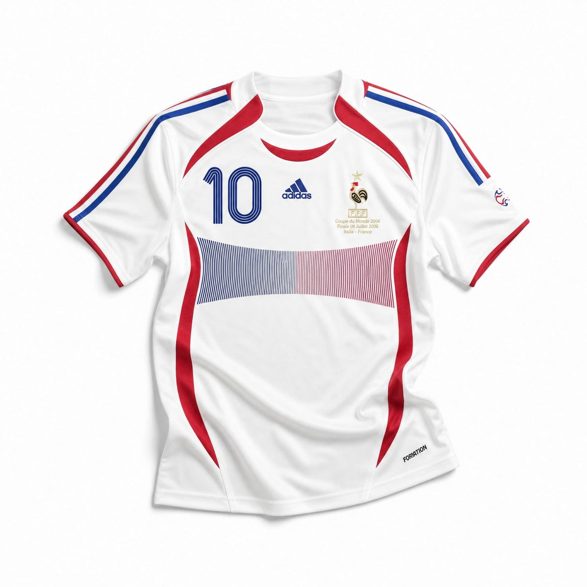 Zidane Frankreich Auswärtstrikot WM 2006 Final