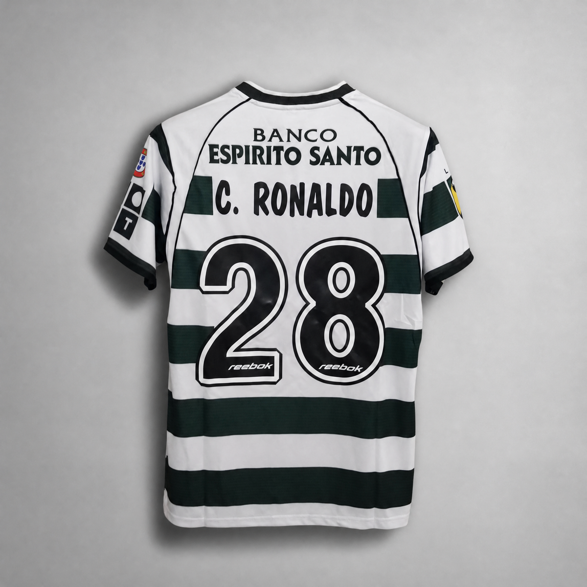 Cristiano Ronaldo CR7 Sporting Lisbon Heimtrikot 2003