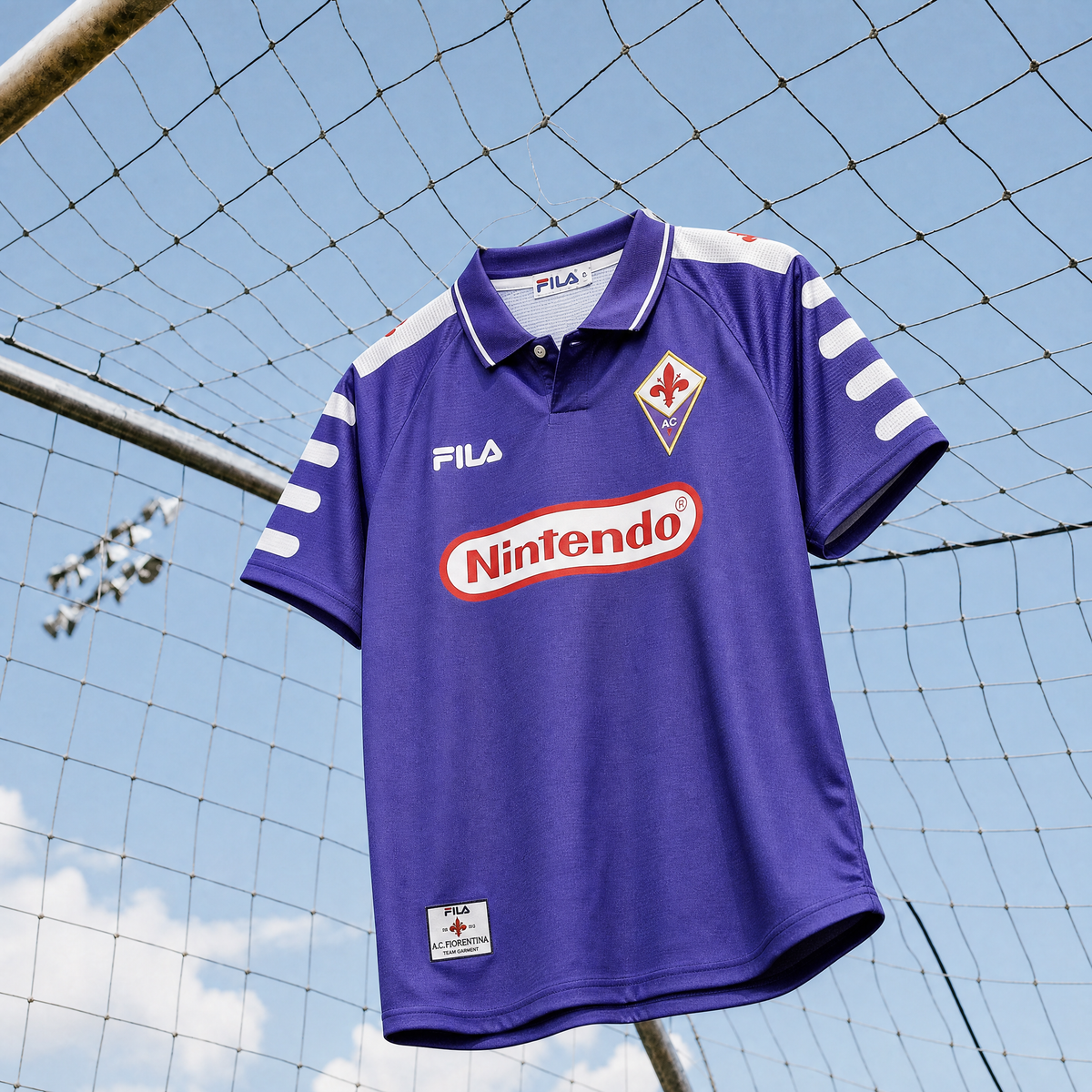 Batistuta Fiorentina Heimtrikot 1998/99