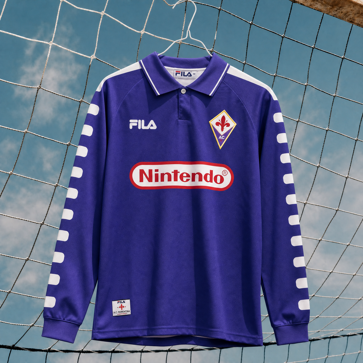 Batistuta Fiorentina Heim-Langarmtrikot 1998/99