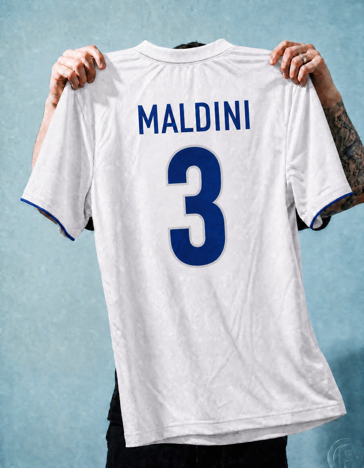 Maldini Italien Auswärtstrikot 1999