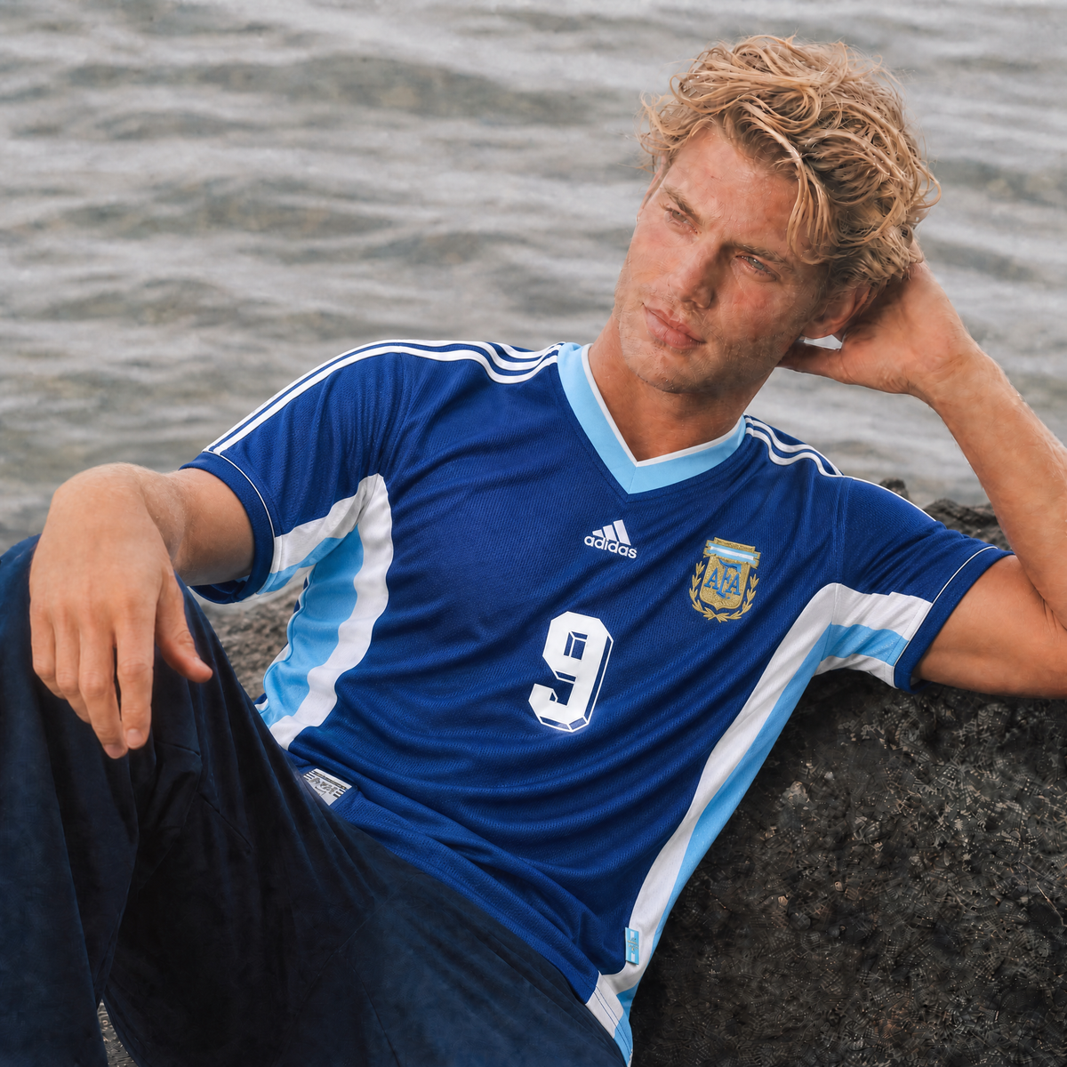 Batistuta Argentinien Auswärtstrikot 1998