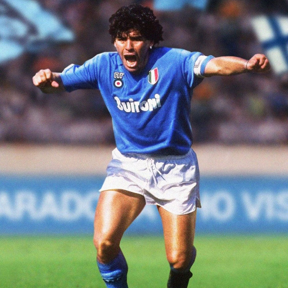 Maradona Napoli Heimtrikot 1986/87