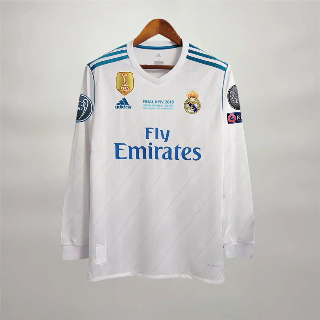 Cristiano Ronaldo CR7 Real Madrid Heim-Langarmtrikot 2018